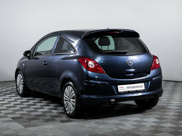 2013 Opel Corsa D Рестайлинг II, синий - вид 6