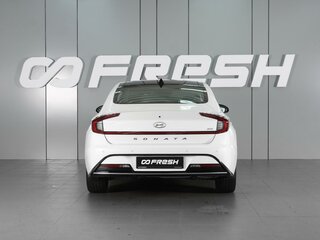 2020 Hyundai Sonata VIII (DN8), белый, 3239000 рублей, вид 4