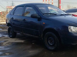 2007 Lada (ВАЗ) Kalina I, синий, 155000 рублей, вид 3