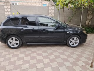 2008 Mazda 3 I (BK) Рестайлинг, чёрный, 500000 рублей, вид 2