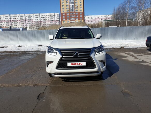 2014 Lexus GX 460 II Рестайлинг, белый, 4600000 рублей