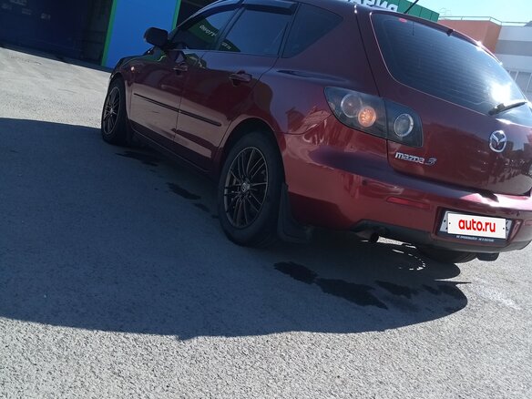 2008 Mazda 3 I (BK) Рестайлинг, красный, 800000 рублей - вид 5