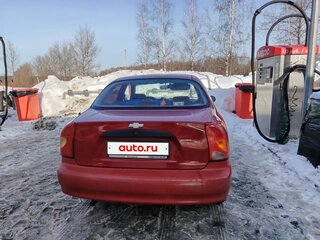 2006 Chevrolet Lanos I, красный, 180000 рублей, вид 3