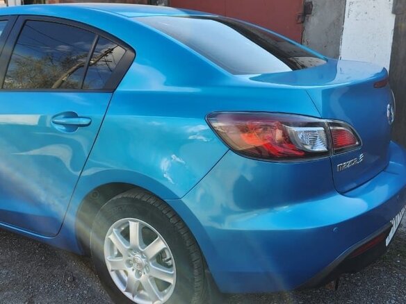 2011 Mazda 3 II (BL) Рестайлинг, синий, 950000 рублей - вид 7