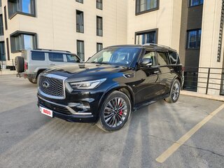 2018 Infiniti QX80 I Рестайлинг 2, чёрный, 3950000 рублей, вид 2