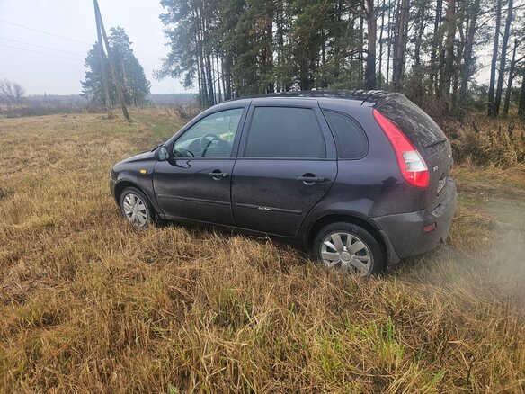 2007 Lada (ВАЗ) Kalina I, синий - вид 17