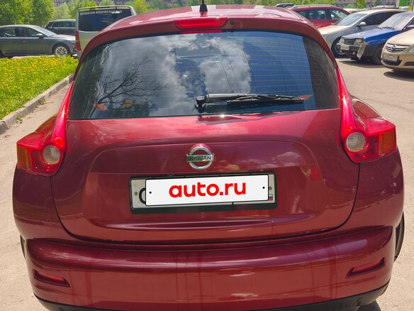 2014 Nissan Juke I, красный, 1250000 рублей - вид 5
