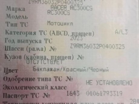 2023 Racer RC250XZR-A, красный, 130000 рублей - вид 2