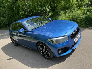 2018 BMW 1 серии 118i II (F20/F21) Рестайлинг 2, синий, 1700000 рублей, вид 5