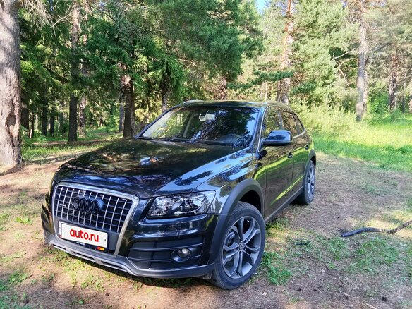 2009 Audi Q5 I (8R), чёрный, 1300000 рублей - вид 1