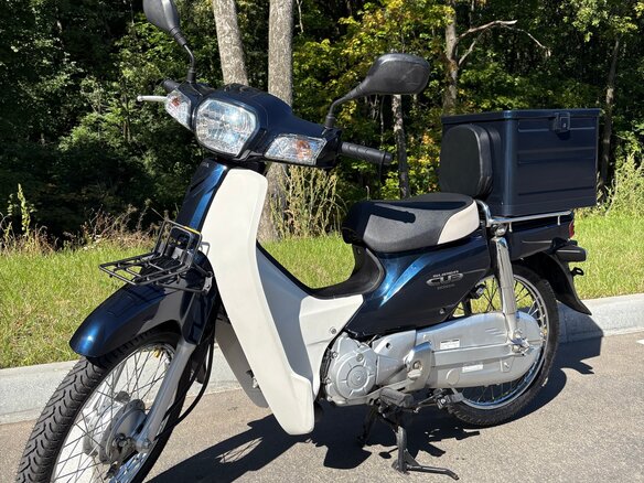 2017 Honda Super Cub, синий, 142000 рублей - вид 2