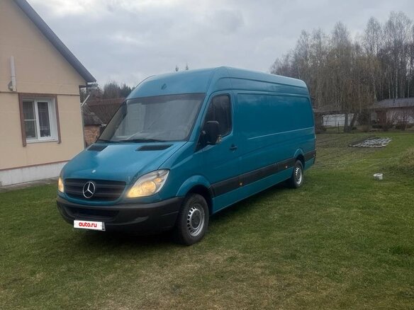 2009 Mercedes-Benz Sprinter, голубой, 1400000 рублей - вид 6