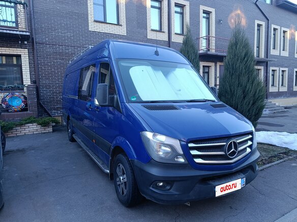 2016 Mercedes-Benz Sprinter, синий, 4600000 рублей - вид 2