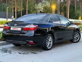 2017 Toyota Camry VII (XV50) Рестайлинг 2, чёрный, 2750000 рублей, вид 3