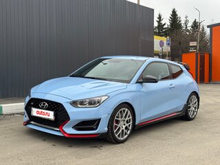 2020 Hyundai Veloster N II, голубой, 2900000 рублей, вид 1