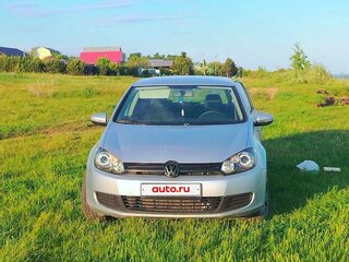 2012 Volkswagen Golf VI, серебристый, 800000 рублей, вид 2