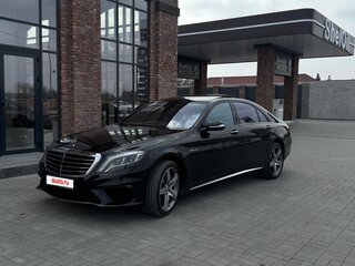 2014 Mercedes-Benz S-Класс AMG 63 AMG III (W222, C217), чёрный, 3500000 рублей, вид 1