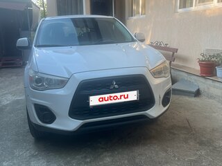 2013 Mitsubishi ASX I Рестайлинг, белый, 1000000 рублей, вид 1