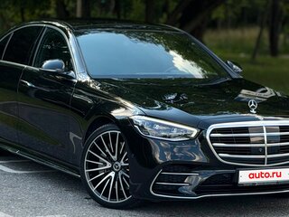 2021 Mercedes-Benz S-Класс 400 d 4MATIC VII (W223), чёрный, 8200000 рублей, вид 2