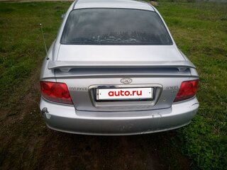 2007 Hyundai Sonata ТагАЗ IV (EF) Рестайлинг, серебристый, 320000 рублей, вид 4