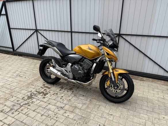 2007 Honda CB 600F Hornet, золотистый, 605000 рублей - вид 1