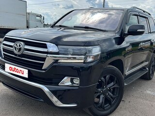 2015 Toyota Land Cruiser 200 Series Рестайлинг 2, чёрный, 5500000 рублей, вид 5