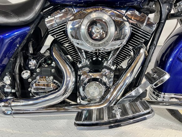 2007 Harley-Davidson Road King, синий, 510000 рублей - вид 18