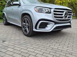 2024 Mercedes-Benz GLS 450 II (X167) Рестайлинг, серебристый, 10500000 рублей, вид 4