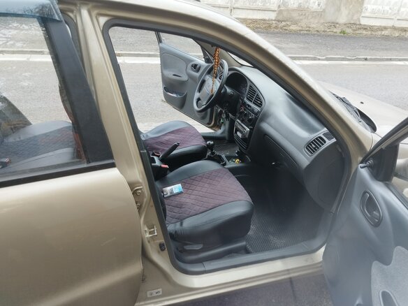 2007 Daewoo Lanos, бежевый - вид 9