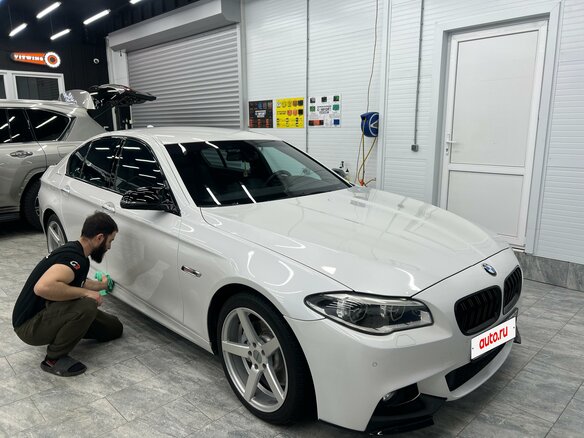 2016 BMW 5 серии 520d VI (F10/F11/F07) Рестайлинг, белый, 2100000 рублей - вид 22