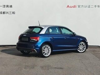 2018 Audi A1 I (8X) Рестайлинг, синий, 960010 рублей, вид 3