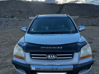 2004 Kia Sportage II, серый, 660000 рублей, вид 2