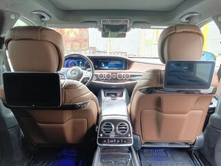 2020 Mercedes-Benz Maybach S-Класс 450 I (X222) Рестайлинг, чёрный, 7400000 рублей, вид 3