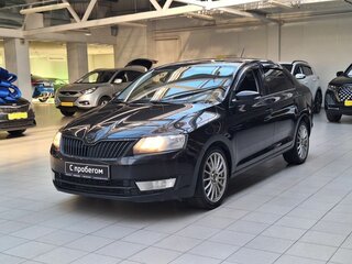 2018 Skoda Rapid I Рестайлинг, чёрный, 1190000 рублей, вид 3