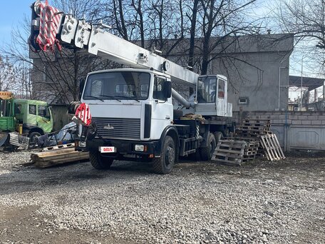 2007 МАЗ Автокраны, белый, 3200000 рублей, вид 1