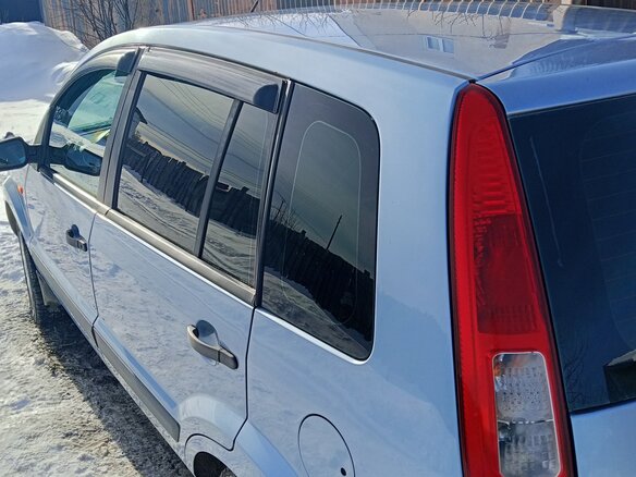 2008 Ford Fusion I Рестайлинг, голубой, 360000 рублей - вид 5