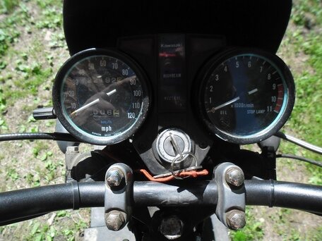 1983 Kawasaki KZ 700, красный, 285000 рублей, вид 5