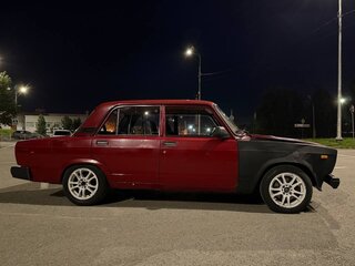 1997 Lada (ВАЗ) 2107, красный, 165000 рублей, вид 2