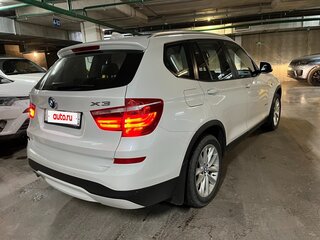 2014 BMW X3 20i xDrive II (F25) Рестайлинг, белый, 2200000 рублей, вид 4
