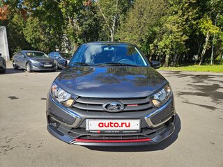 2024 Lada (ВАЗ) Granta Sport I Рестайлинг, серый, 1400000 рублей, вид 2