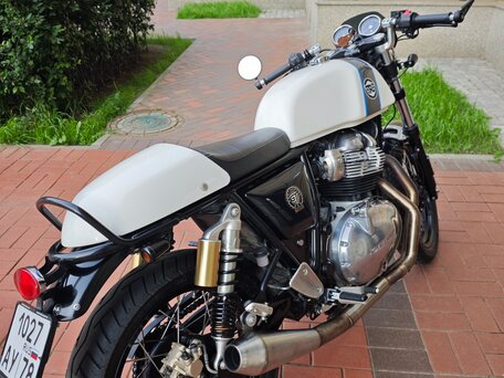 2020 Royal Enfield Continental GT, белый, 495000 рублей, вид 5