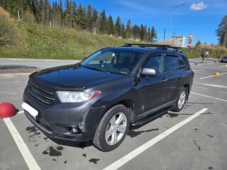 2013 Toyota Highlander II (XU40) Рестайлинг, серый, 1800000 рублей, вид 1