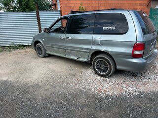 2003 Kia Carnival I Рестайлинг, серый, 175000 рублей, вид 2
