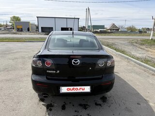 2008 Mazda 3 I (BK) Рестайлинг, чёрный, 650000 рублей, вид 3
