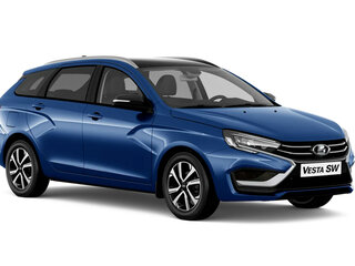 2025 Lada (ВАЗ) Vesta SW I Рестайлинг (NG), синий, 2116000 рублей, вид 1