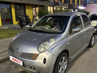 2002 Nissan March III (K12), серебристый, 250000 рублей, вид 1
