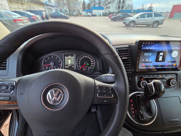 2012 Volkswagen Multivan T5 Рестайлинг, чёрный, 2900000 рублей - вид 6