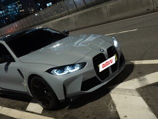 2021 BMW M3 Competition Package VI (G80), серебристый, 7500000 рублей, вид 3