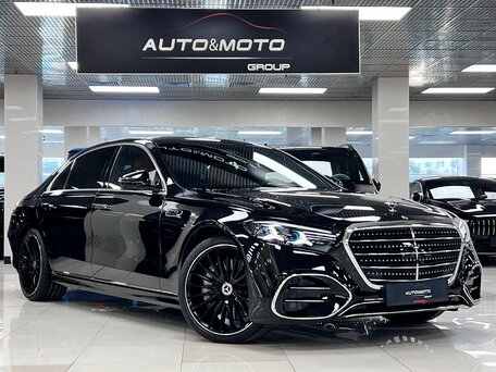 2026 Mercedes-Benz S-Класс 450 d Long 4MATIC VII (W223) Рестайлинг, чёрный, 27999000 рублей, вид 1