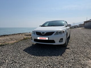 2013 Toyota Corolla X (E140, E150) Рестайлинг, белый, 1150000 рублей, вид 1